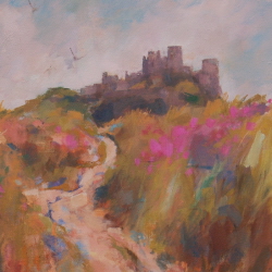 Pathway to Bamburgh Castle